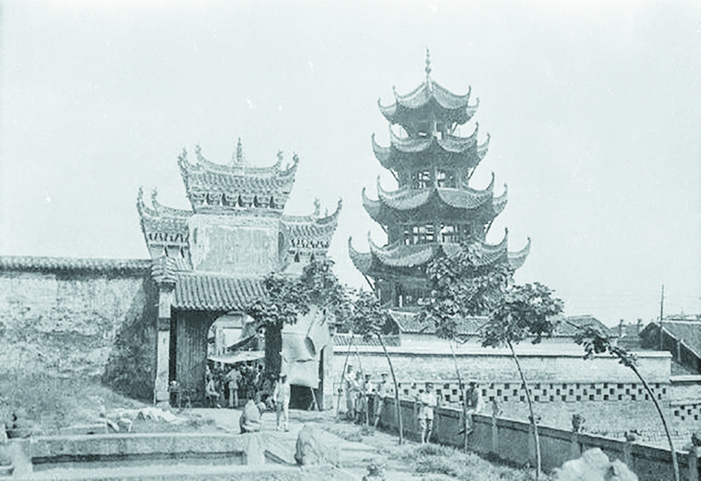 古代重庆文庙魁星楼