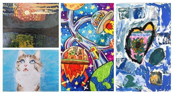 　　图：“未来艺术家计划”活动部分优秀作品