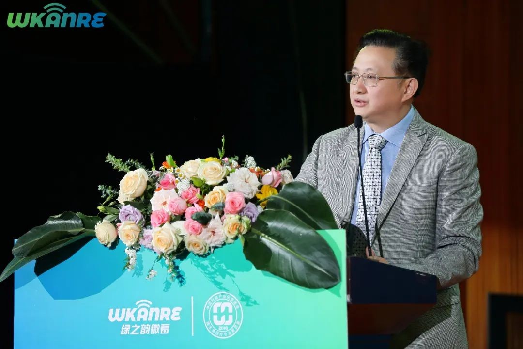 　　▲微生态医疗专委会秘书长 张建浩先生致辞