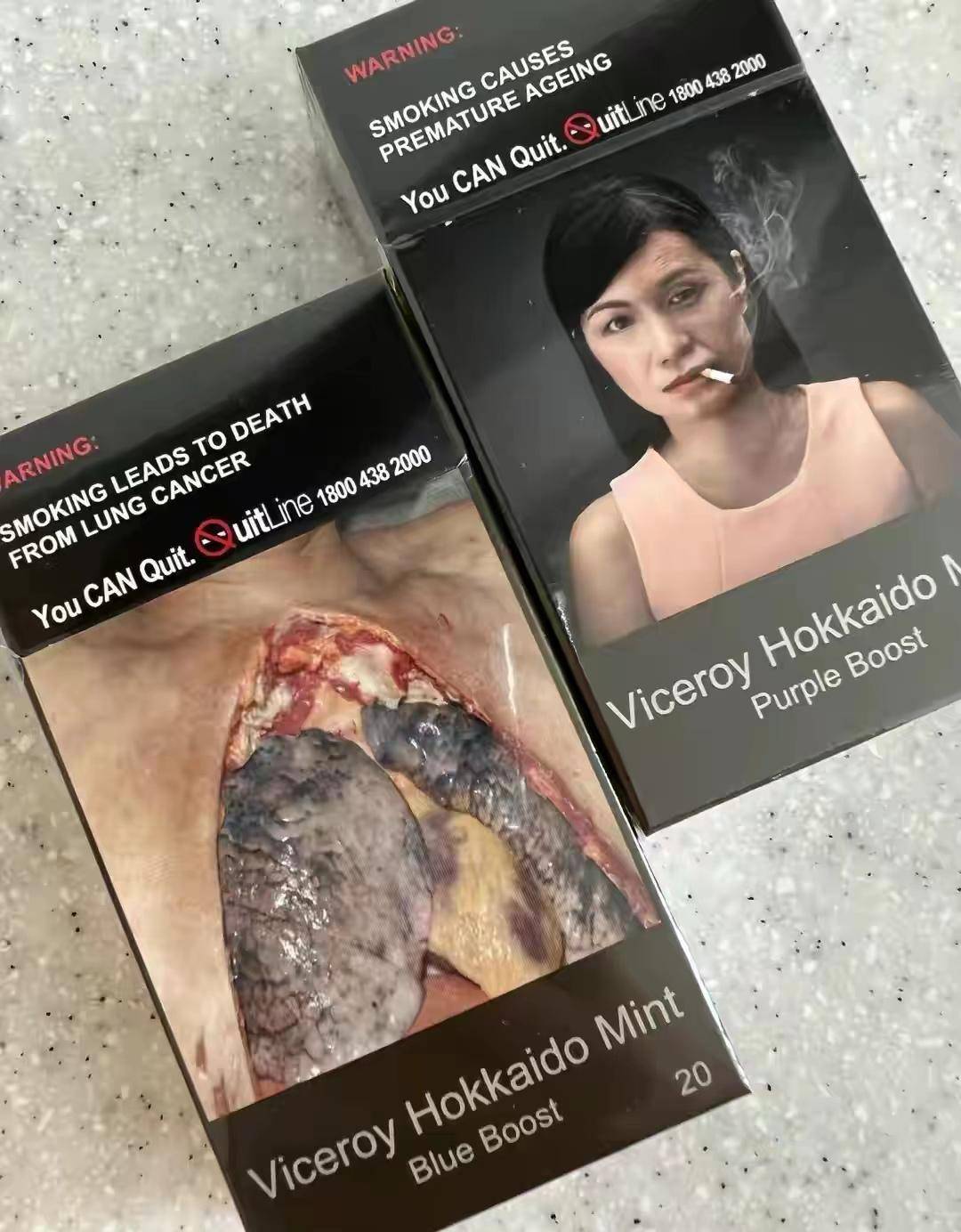 为了让你戒烟,各国都是怎么设计包装