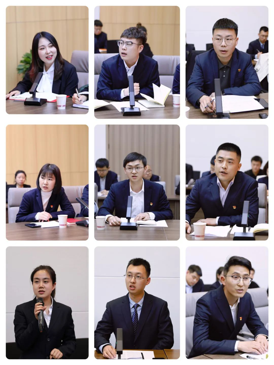 　　青年员工代表立足自身工作与学习实际交流心得体会与践行感悟