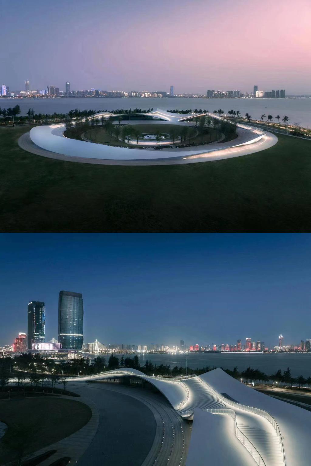 　　海口天空之山驿站外景