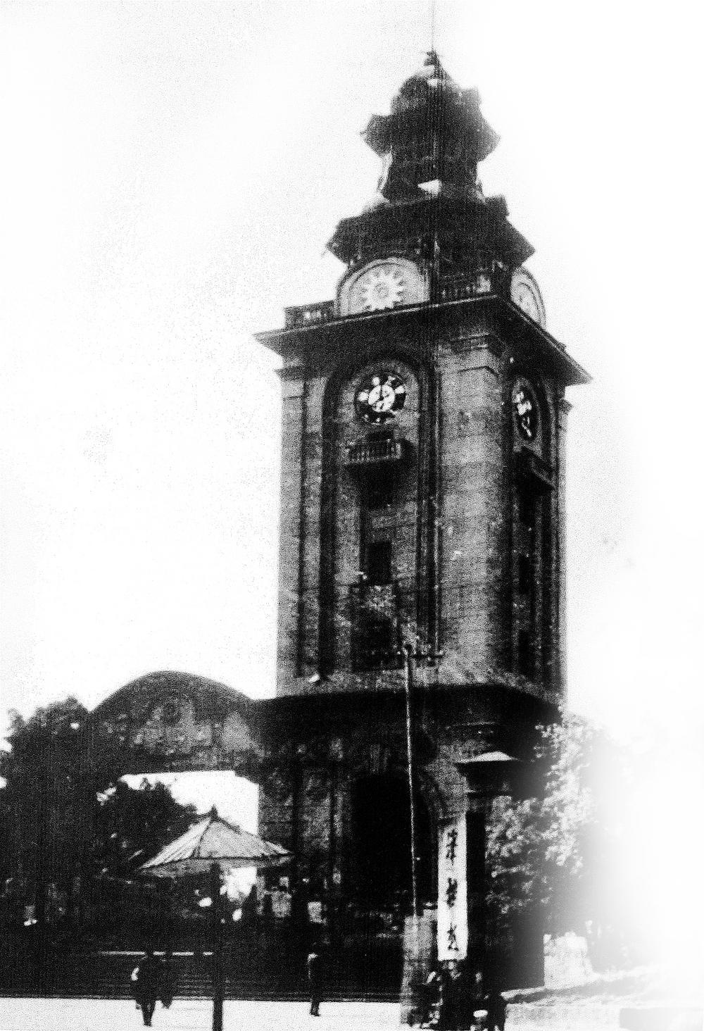 万州92岁西山钟楼原是海关收税计时钟