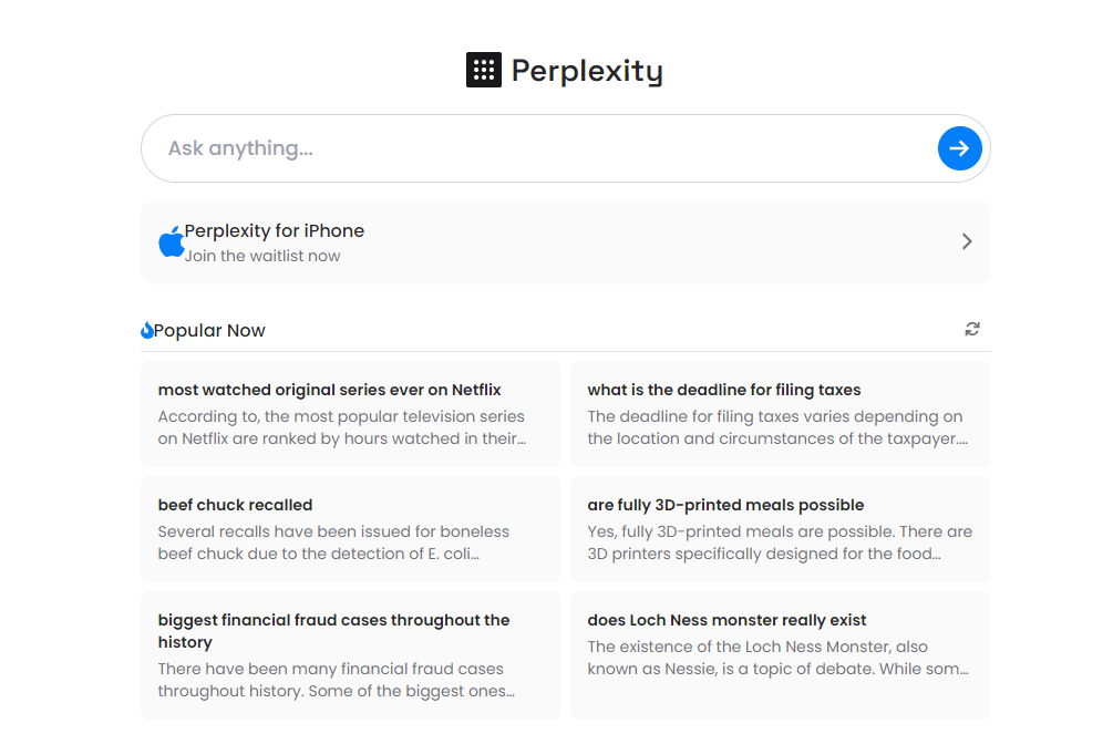 Perplexity AI