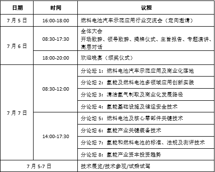 　　*具体议程持续更新中