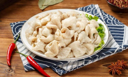 　　(美好食品白水肥肠实拍图)