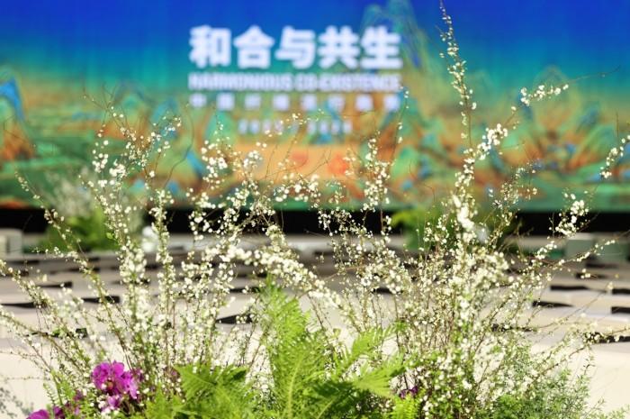 　　中国纤维流行趋势2023/2024发布 现场空镜二