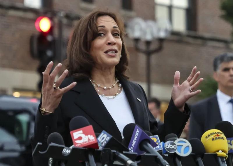 资料图片:美国副总统哈里斯(新华社发)