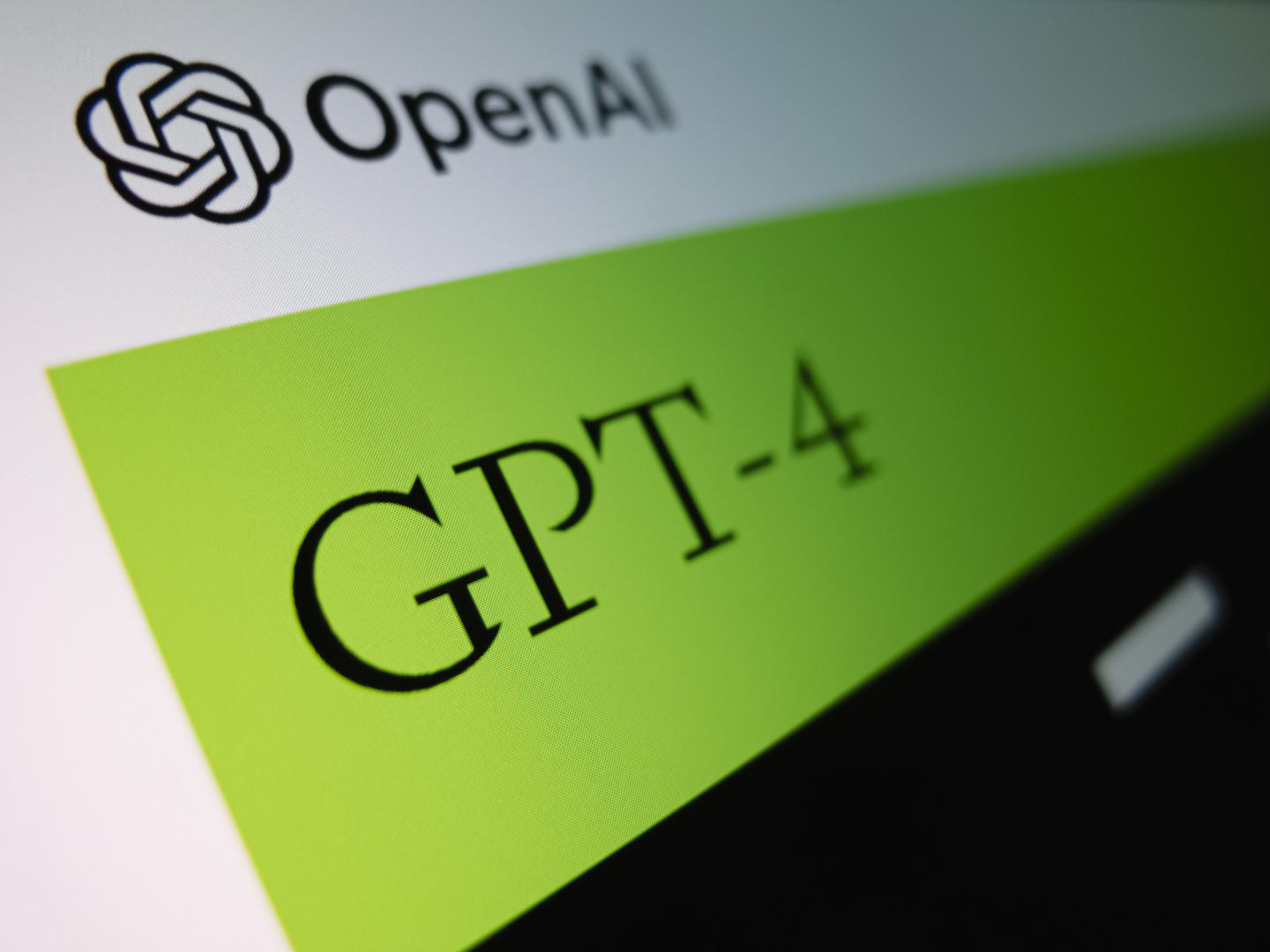 ↑3月15日凌晨，OpenAI正式推出GPT-4，产品具备诸多亮点。图据IC photo