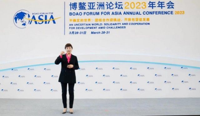 　　图为晚宴品鉴环节