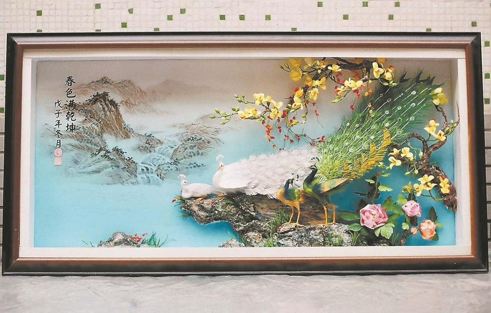 漳州棉花画:一"花"一世界|漳州市_新浪财经_新浪网