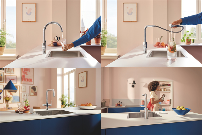 　　德国高仪波蓝二合一净水龙头