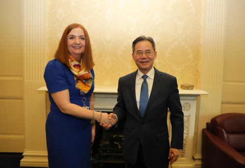 驻英国大使郑泽光会见北爱政府文官长布莱迪|英国_新浪财经_新浪网