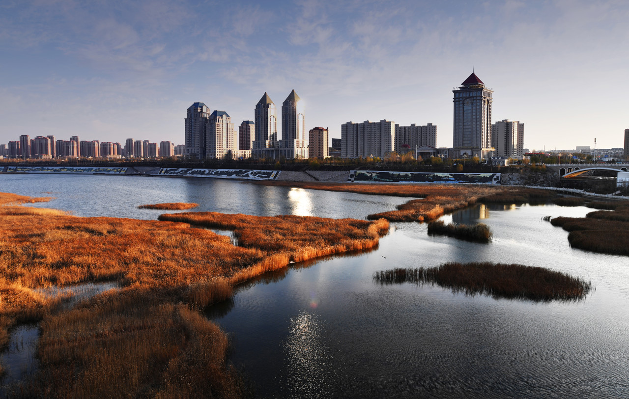 鄂尔多斯城市风光 图源:图虫创意