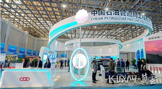 中国石油管道局工程有限公司设有1个主展台。