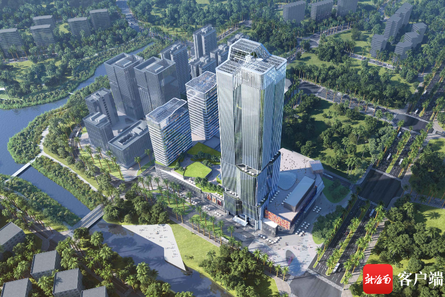 　　三亚大悦城综合体项目效果图。
