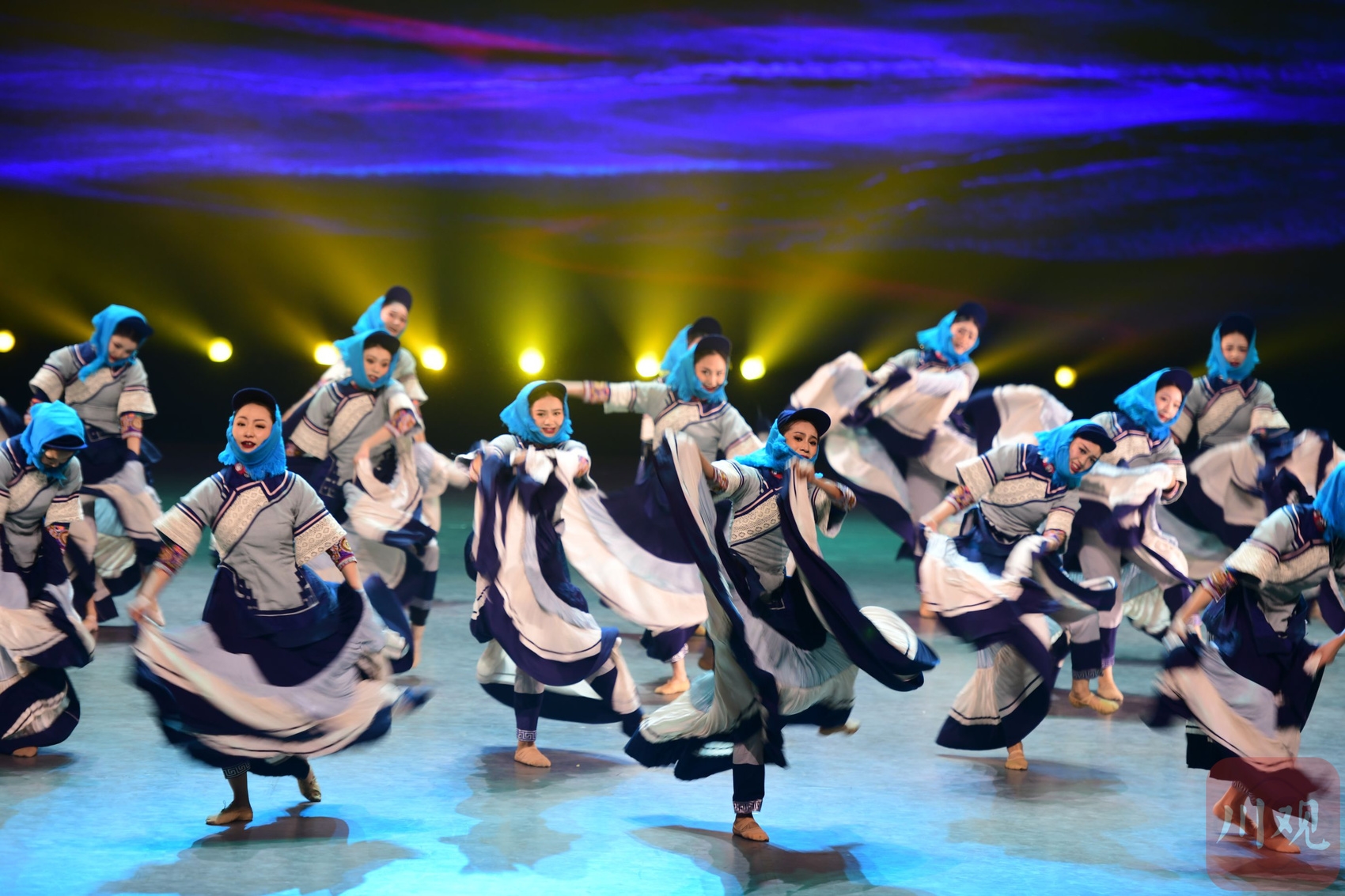 四川省第九届少数民族艺术节开幕彝族歌舞剧火塘首演