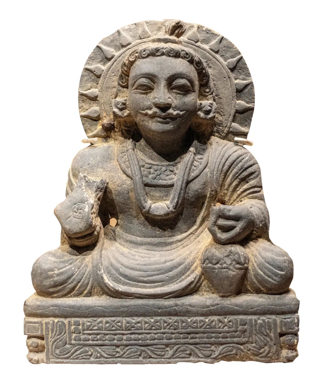 犍陀罗文化中的佛像。图/视觉中国