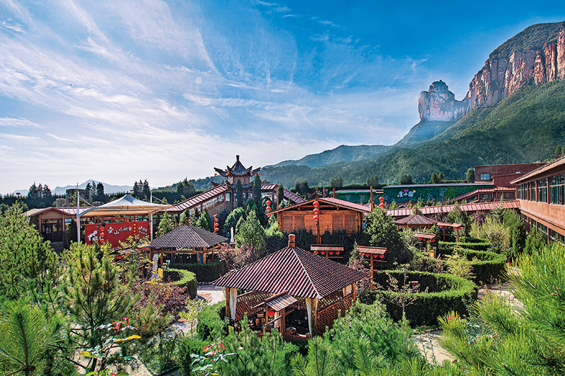 山西省长治市黎城县壶山旅游度假区一处民宿(资料照片) 摄影 / 本刊