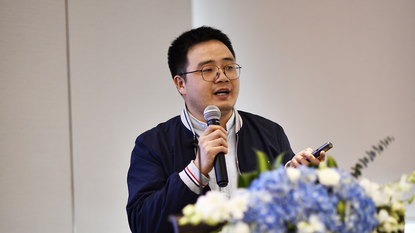 　　华为云数据库专家发表主题演讲