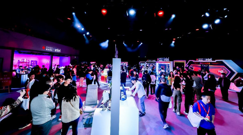 （圖：現場抓拍體驗區玩家圖）