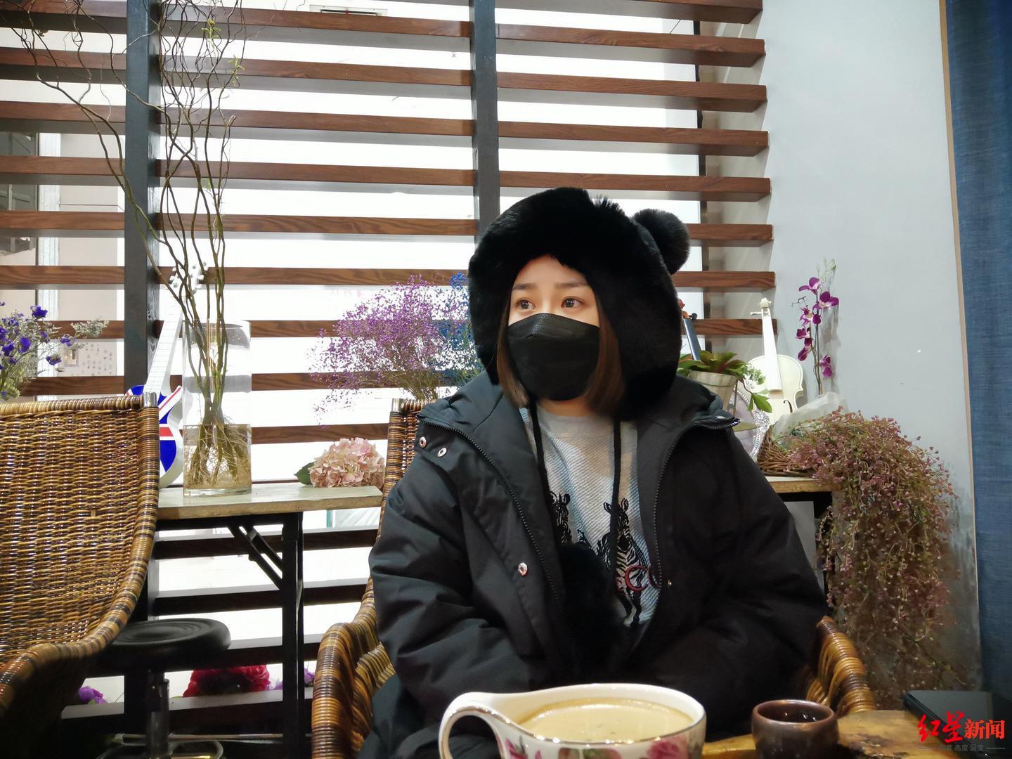 陈美霖接受媒体采访