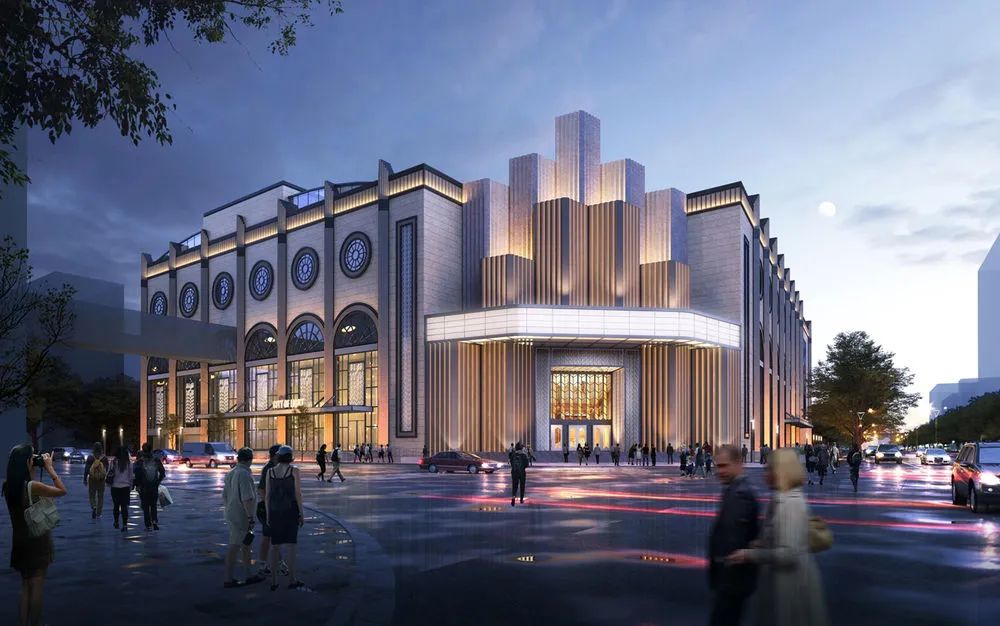 "光明之城"沉浸式文旅项目外观效果图.