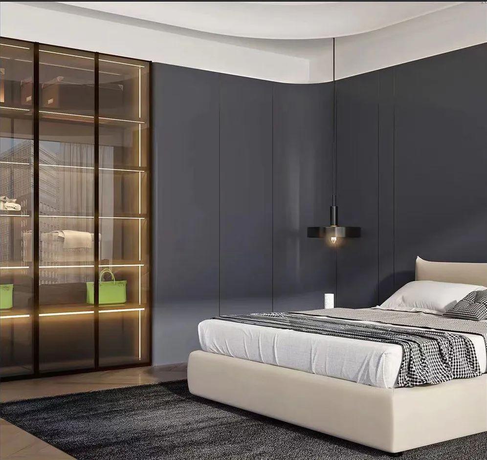 　　墙板装饰线有效保护墙面的同时让墙板的直角过渡自然无痕。