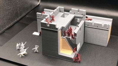 长城暗门3d打印模型