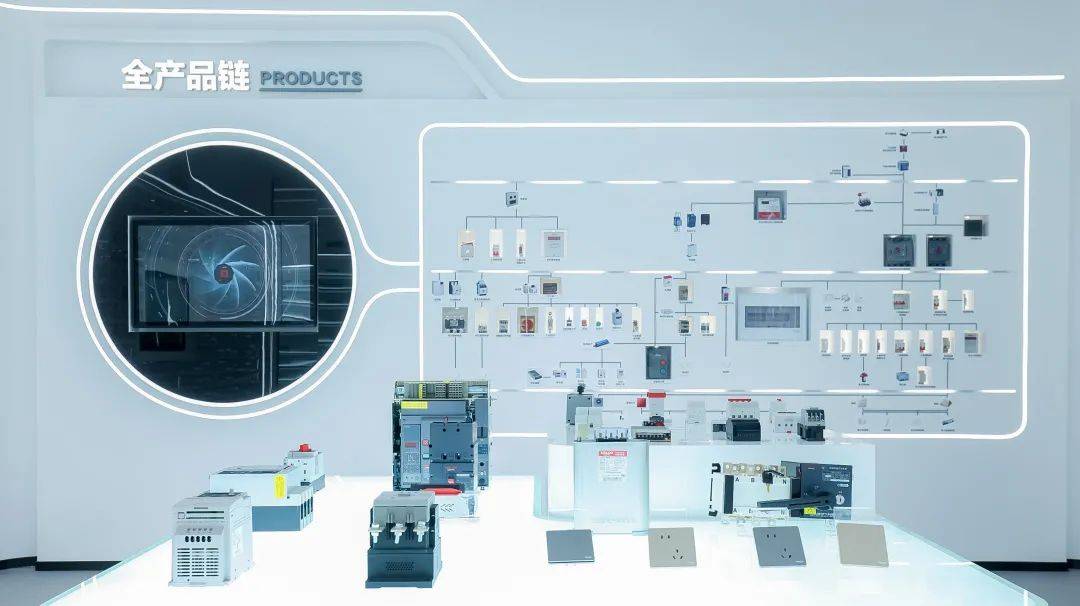 　　德力西电气智慧展厅