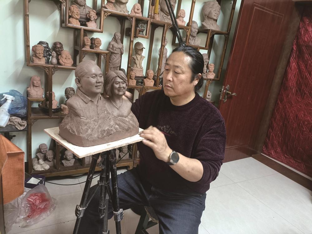 闫俊海的泥塑人生