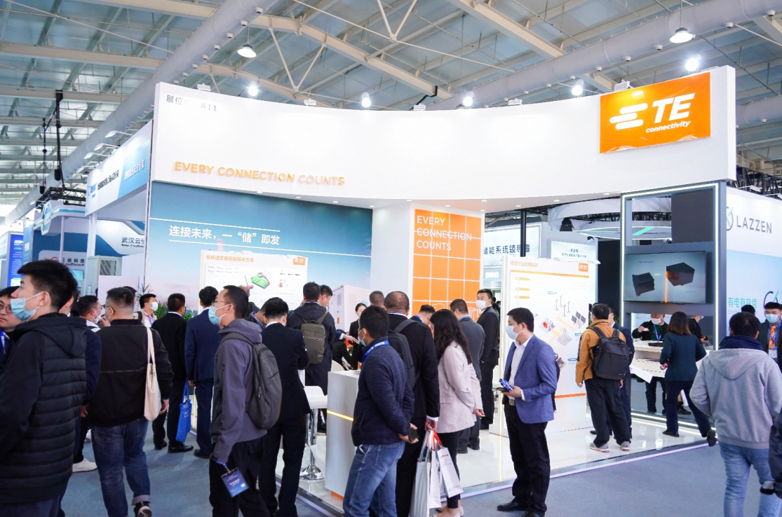 　　TE Connectivity携三大连接解决方案亮相2023年储能国际峰会暨展览会