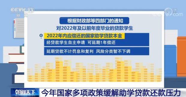 最新一次国常会，为什么决定延续实施国家助学贷款免息及本金延期偿还政策？