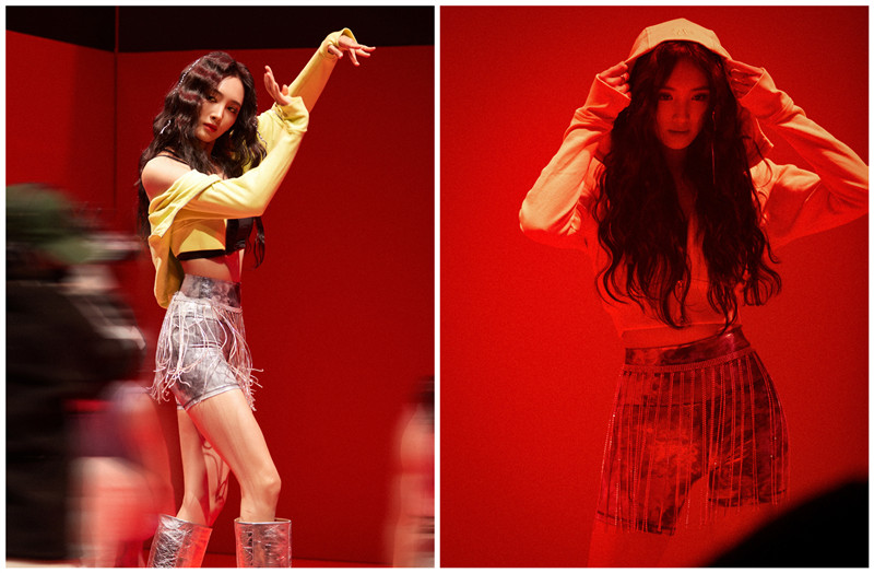 　　lululemon品牌大使王紫璇为活动启幕