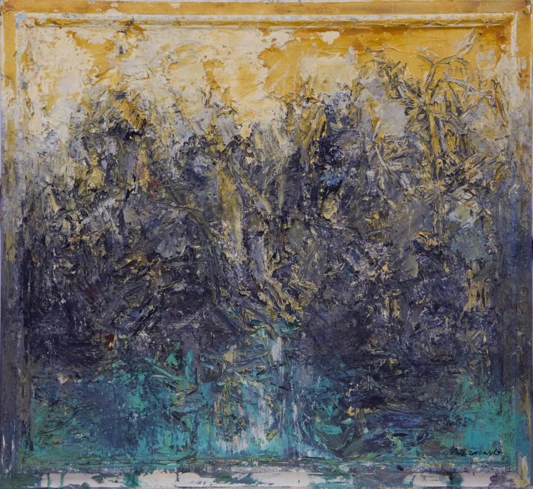 198x182cm|布面油画|2012 图片来源:成都市美术馆王易罡曾提到,"在