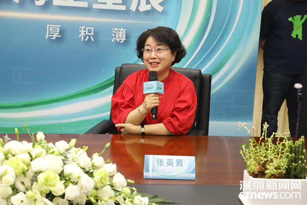 海王星辰医药连锁集团有限公司总裁张英男.(阎思远 摄)