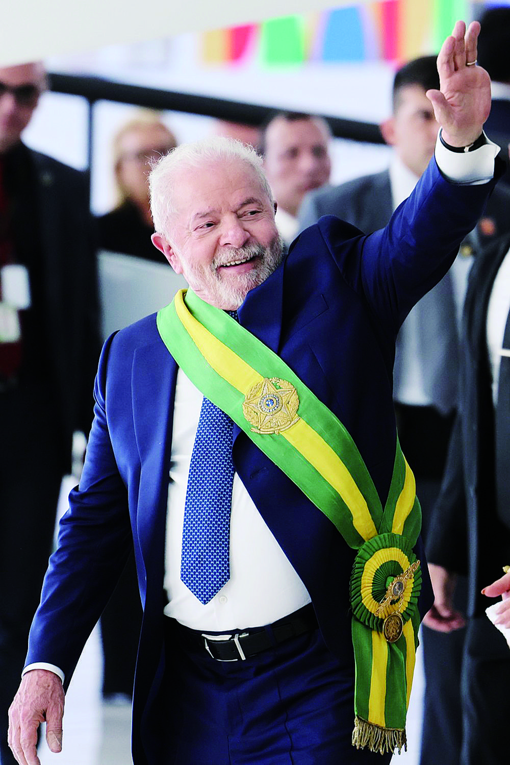 巴西总统卢拉 新华社发
