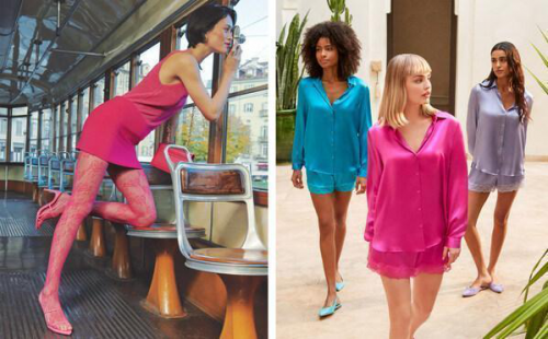 　　Calzedonia (左) 和 Intimissimi (右) 2023春夏系列广告大片