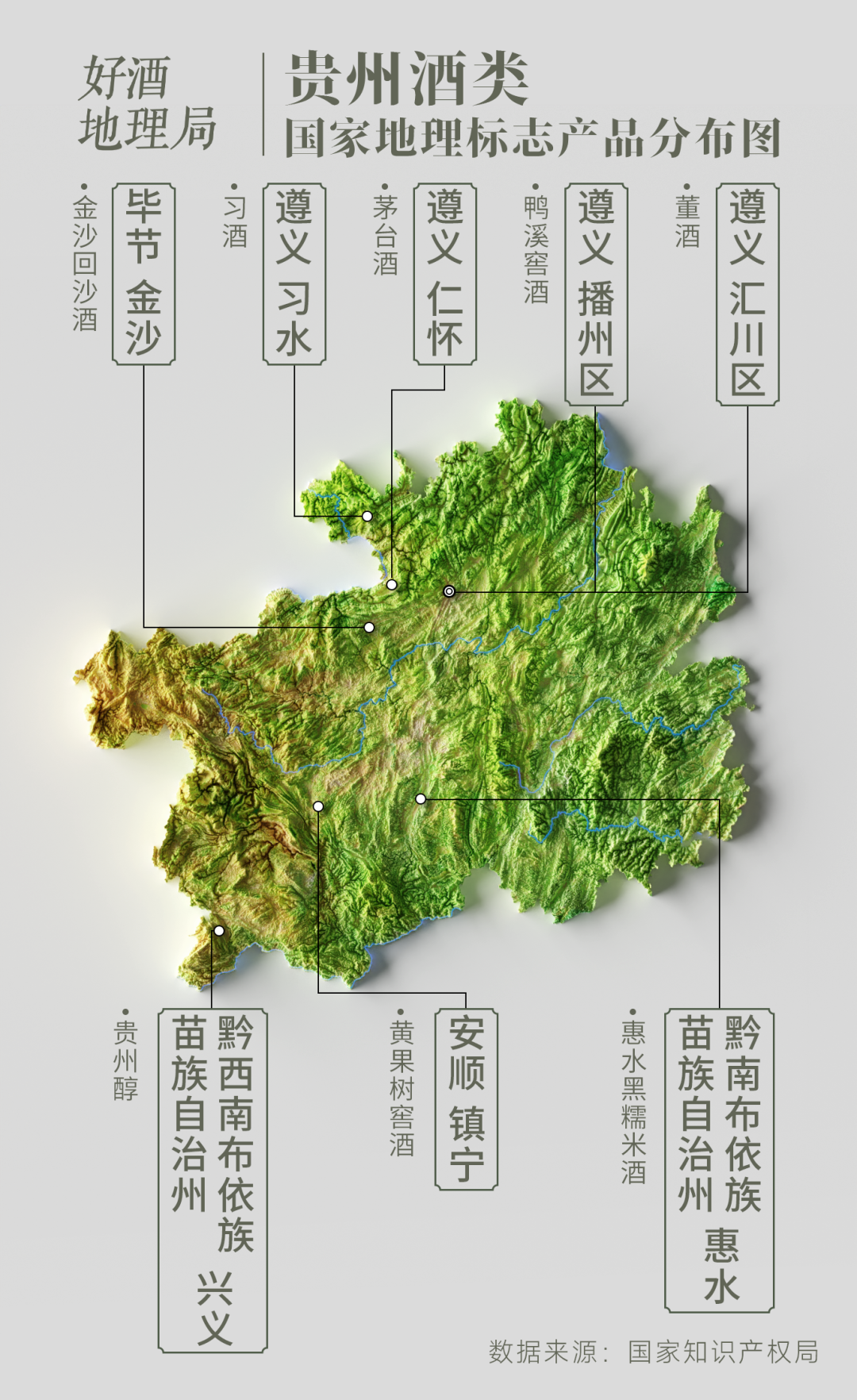这里是山区,有不同的海拔高度,有不同的水利资源,乌江,赤水河,南盘江