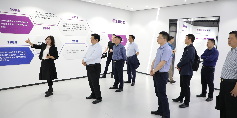 常德市武陵区党政代表团领导一行到访力合科创