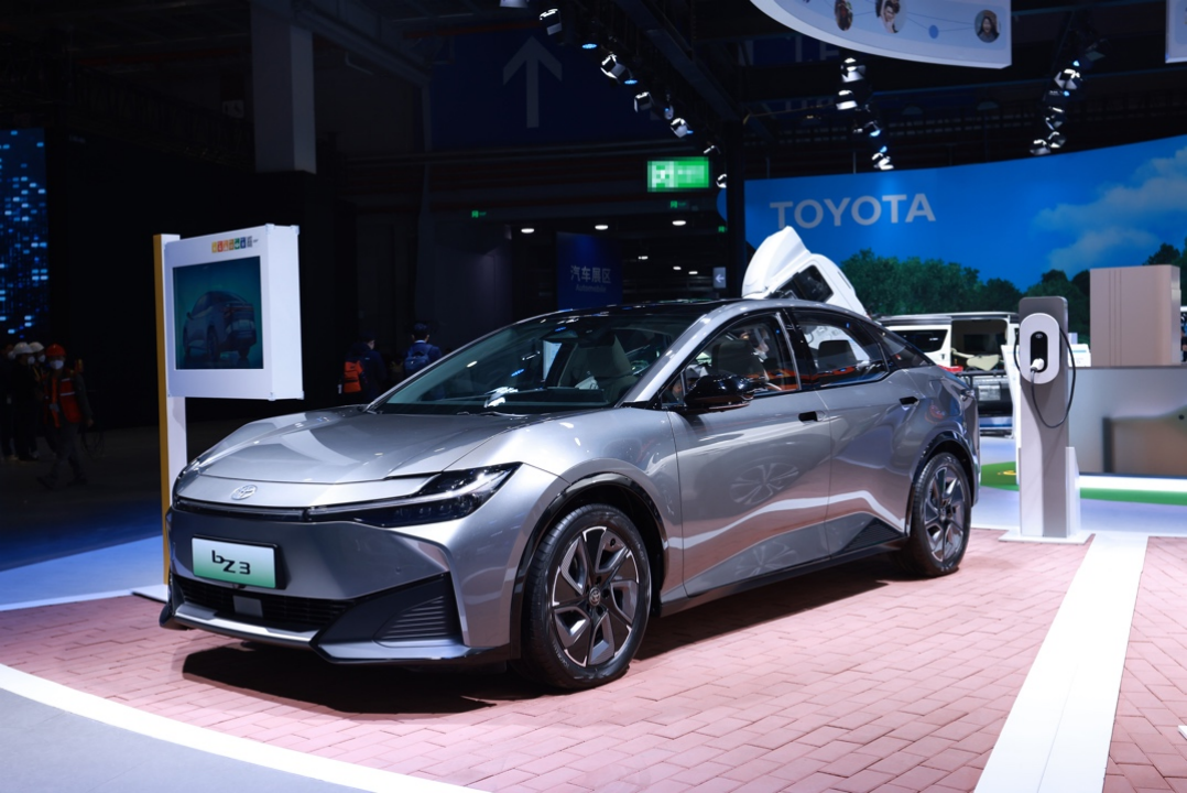 ▲&nbsp;圖注：豐田bZ3 &nbsp;&nbsp;圖/豐田中國