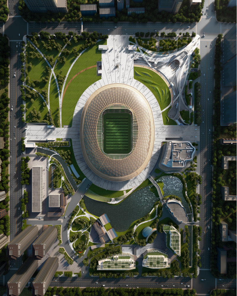 新工体效果图|中赫工体供图