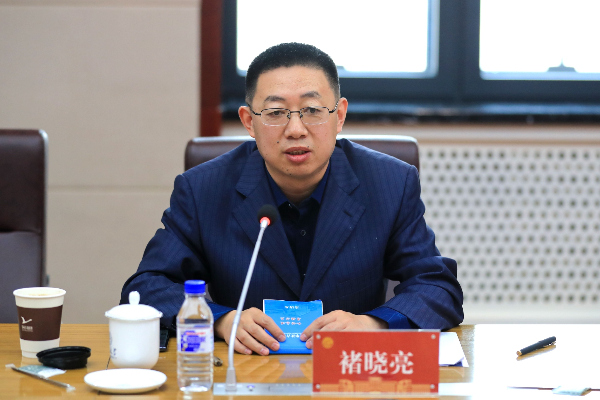 新华社吉林分社总编辑褚晓亮一行来校调研思政工作|新华社|吉林省