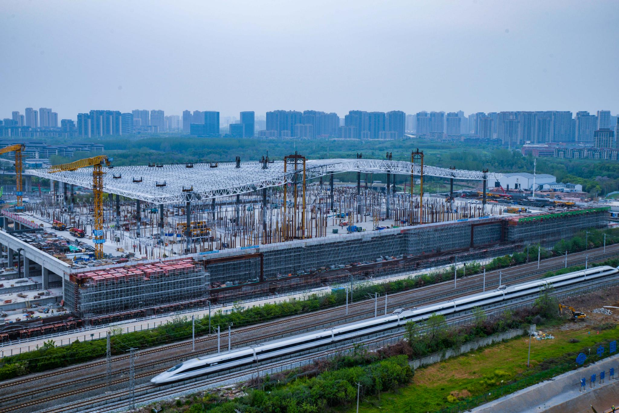 合肥西站建设又有新进展|合肥市_新浪财经_新浪网