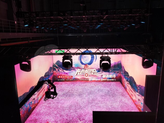 ▲爱奇艺《元音大冒险》拍摄