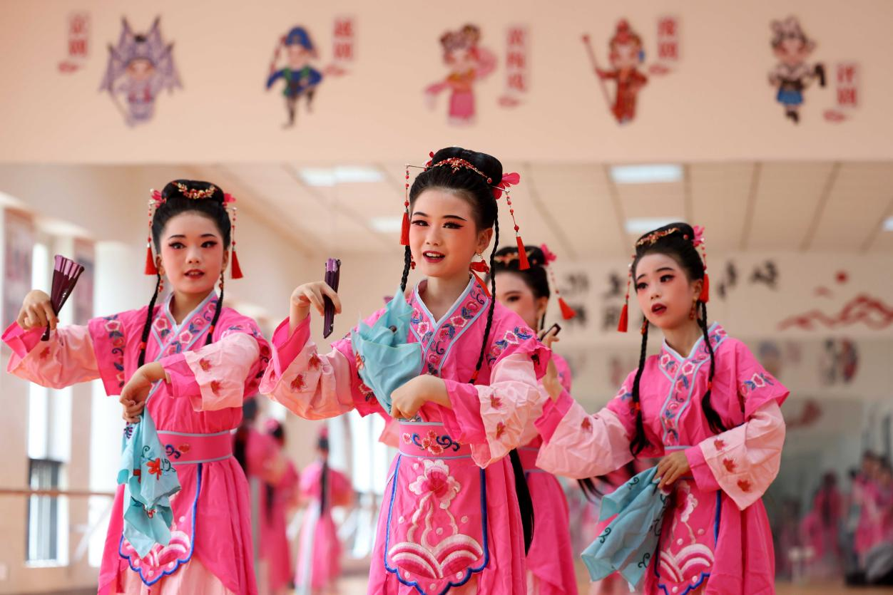 安徽合肥:传承地方戏曲 弘扬传统文化