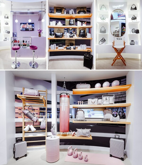 　　TUMI途明Voyageur系列展示空间