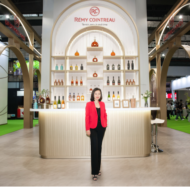 图：人头马君度集团中国区首席执行官Sophie Phe（彭爽玲）女士