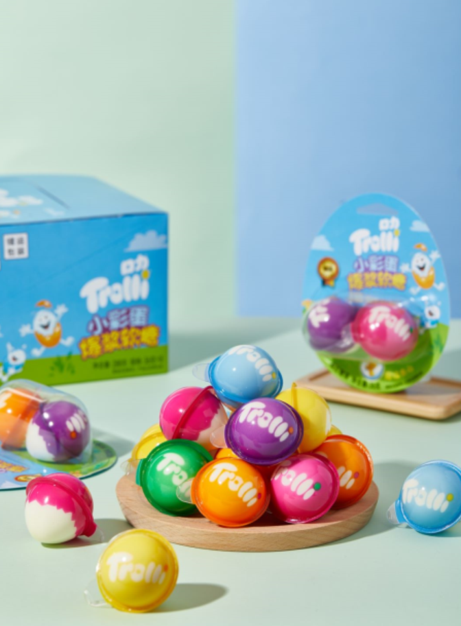 Trolli口力新品小彩蛋爆浆软糖