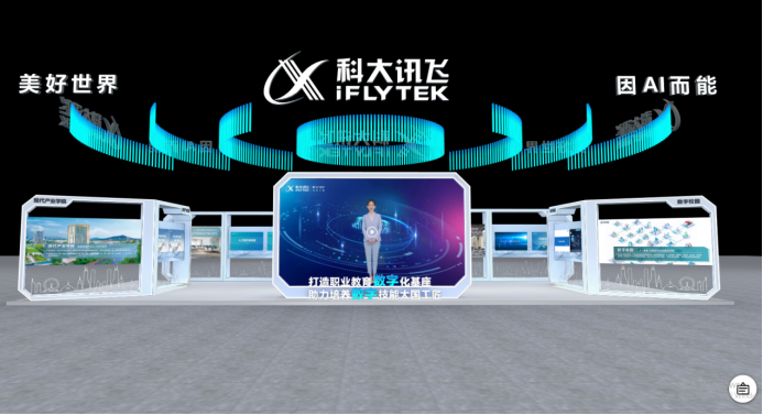 图:科大讯飞展厅